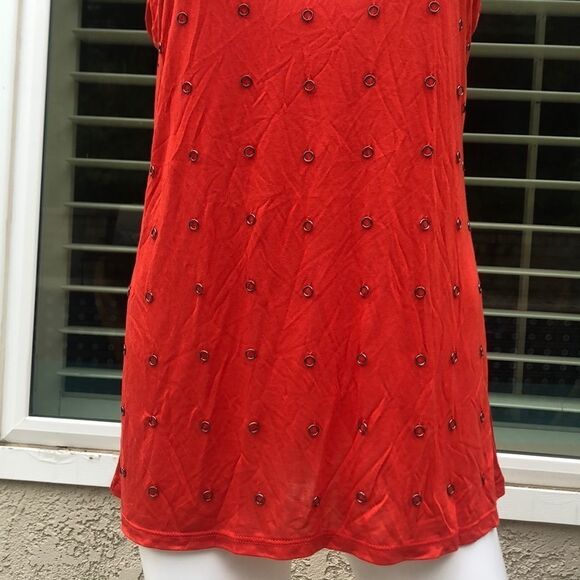 Kenneth Cole New York Rings Tank TopSize Large - Picture 4 of 8